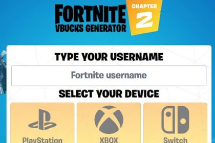 Fnadd.com Fortnite, V-Bucks Generator Online Work