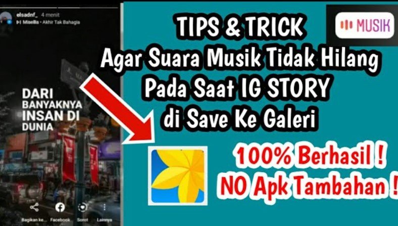 Kenapa Musik di Instagram Tidak Ada Suaranya Saat Disimpan di Galeri Kenapa Musik di Instagram Tidak Ada Suaranya Saat Disimpan di Galeri