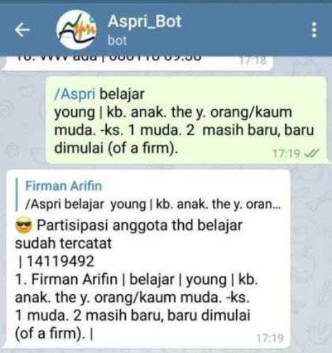 Bot Bahasa Inggris Telegram Bot Bahasa Inggris Telegram