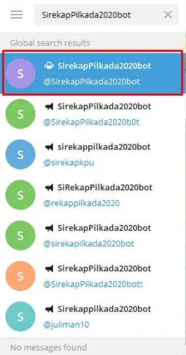 Cara Aktivasi Sirekap Via Telegram Cara Aktivasi Sirekap Via Telegram