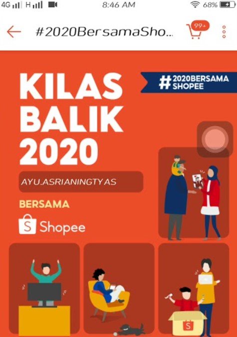 Cara Melihat Kilas Balik Shopee Cara Melihat Kilas Balik Shopee