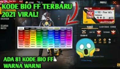 Kode Bio FF Warna Warni Kode Bio FF Warna Warni