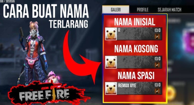 Nama FF Spasi Kosong Nama FF Spasi Kosong