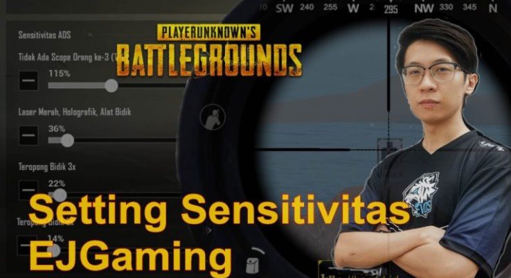 Sensitivitas PUBG Ejgaming Sensitivitas PUBG Ejgaming