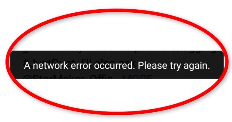 Starmaker Network Error Starmaker Network Error