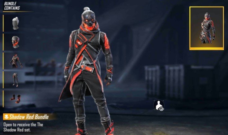 The Shadow Red Bundle FF The Shadow Red Bundle FF