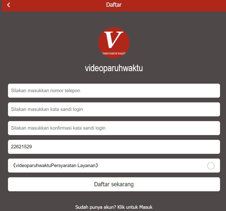 Video Paruh Waktu APK Video Paruh Waktu APK