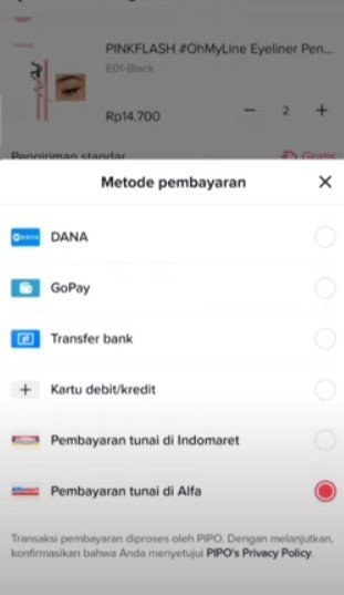 Cara Bayar TikTok Shop di Alfamart Cara Bayar TikTok Shop di Alfamart
