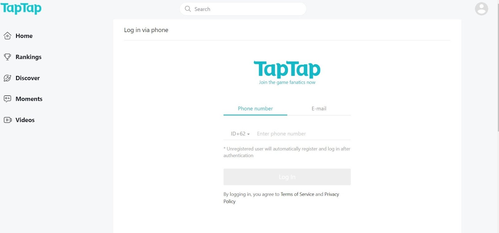 Cara Daftar Akun Tap Tap Cara Daftar Akun Tap Tap