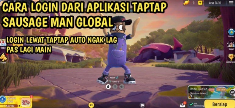 Cara Login Sausage Man Cara Login Sausage Man