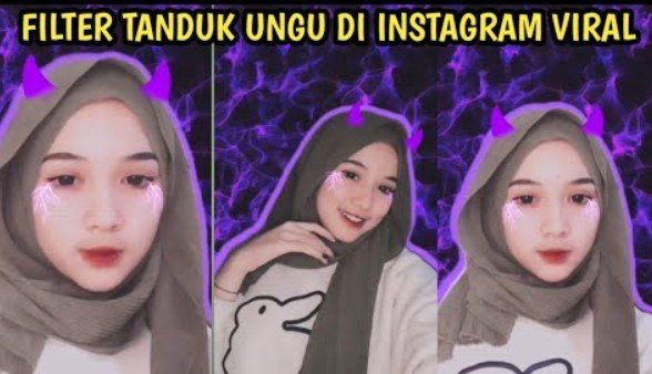 filter ig tanduk ungu filter ig tanduk ungu