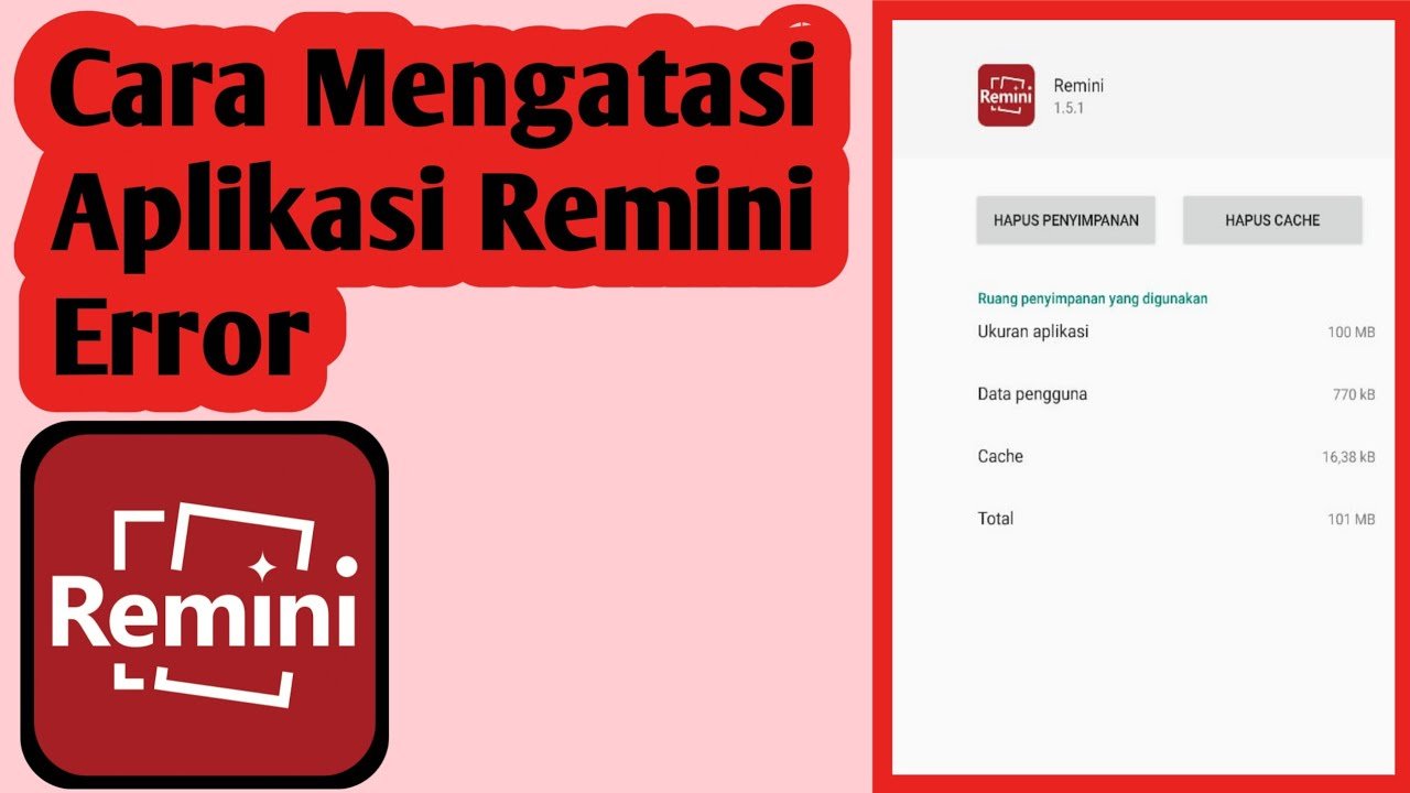 Kenapa Remini Tidak Bisa Digunakan Kenapa Remini Tidak Bisa Digunakan