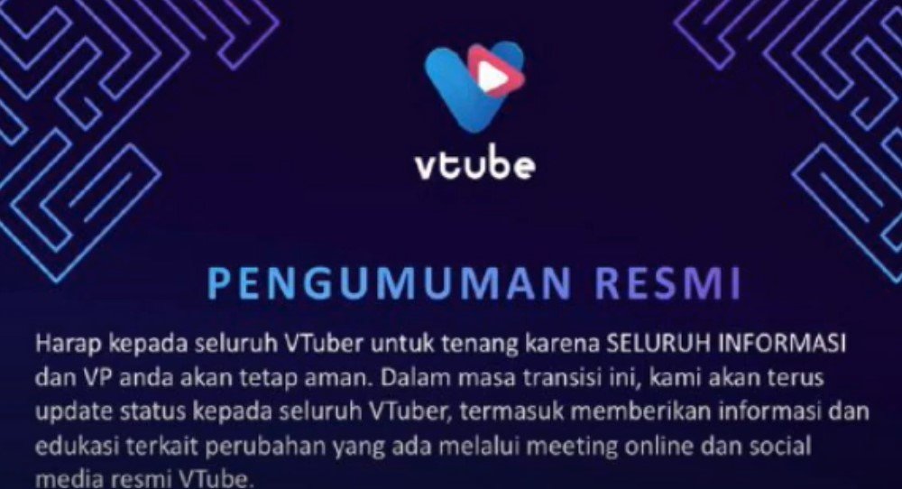 kenapa vtube system maintenance kenapa vtube system maintenance
