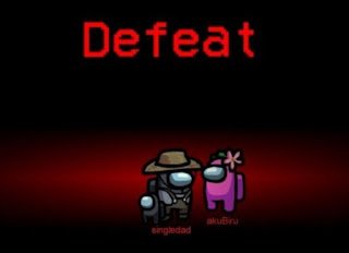 Arti Defeat di Among Us Arti Defeat di Among Us