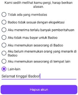 Cara Hapus Akun Badoo Cara Hapus Akun Badoo