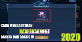 Cara Mendapatkan Rare Skin Fragment Mobile Legends Cara Mendapatkan Rare Skin Fragment Mobile Legends
