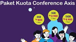 Cara Menggunakan Kuota Conference Axis Cara Menggunakan Kuota Conference Axis