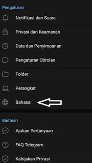 Cara Mengubah Bahasa Telegram Cara Mengubah Bahasa Telegram