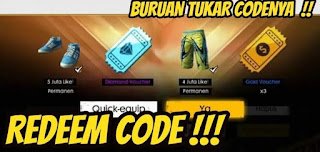 Kode Redeem FF 14 Agustus 2020 Kode Redeem FF 14 Agustus 2020