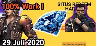 Kode Redeem FF 29 Juli 2020 Kode Redeem FF 29 Juli 2020
