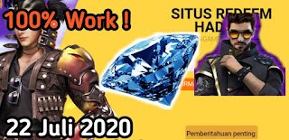 Kode Redeem Free Fire 22 Juli 2020 Kode Redeem Free Fire 22 Juli 2020