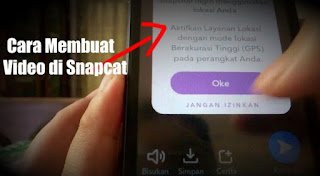 Cara Membuat Video di Snapchat Cara Membuat Video di Snapchat