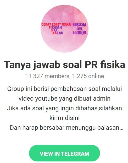 Bot Fisika Telegram Bot Fisika Telegram