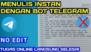 Bot Nulis Telegram Bot Nulis Telegram