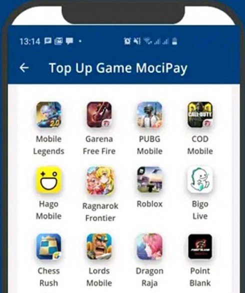 Mocipay Top Up FF Mocipay Top Up FF