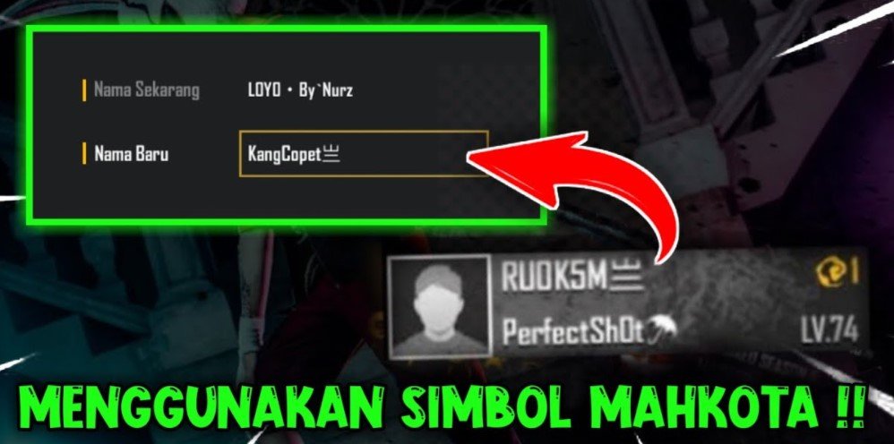 Simbol Mahkota FF Simbol Mahkota FF