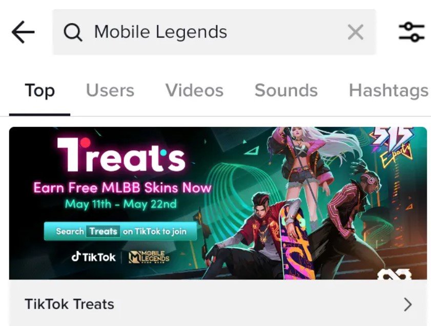 TikTok Treats MLBB TikTok Treats MLBB