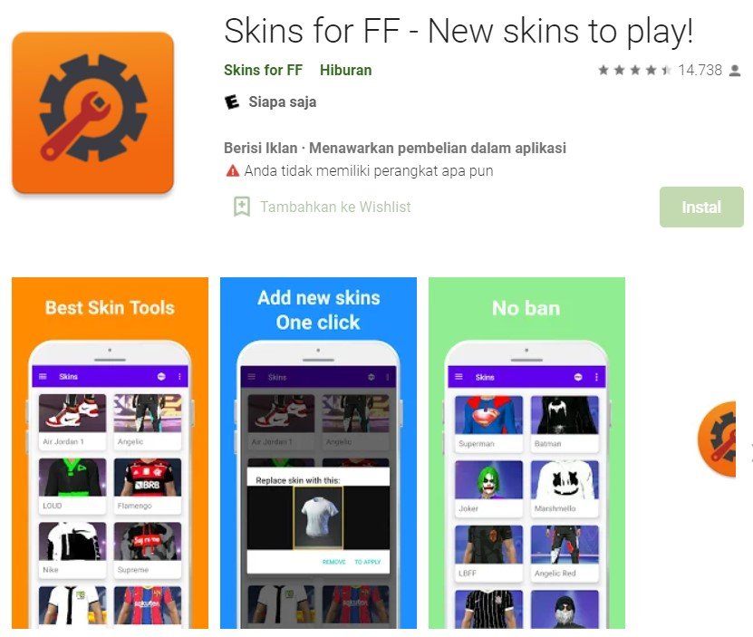 Skin For FF Skin For FF