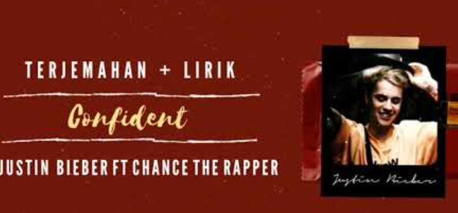Arti Lagu Confident Arti Lagu Confident
